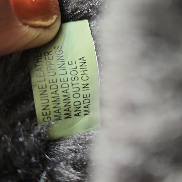 Timberland Multicolored Woven Knit Faux Fur Leather Tall boots (w size 8.5) - Picture 11 of 16